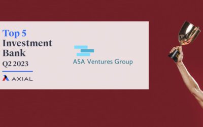 ASA Ventures Group Emerges as a Powerhouse in Axial’s Q2 2023 Rankings